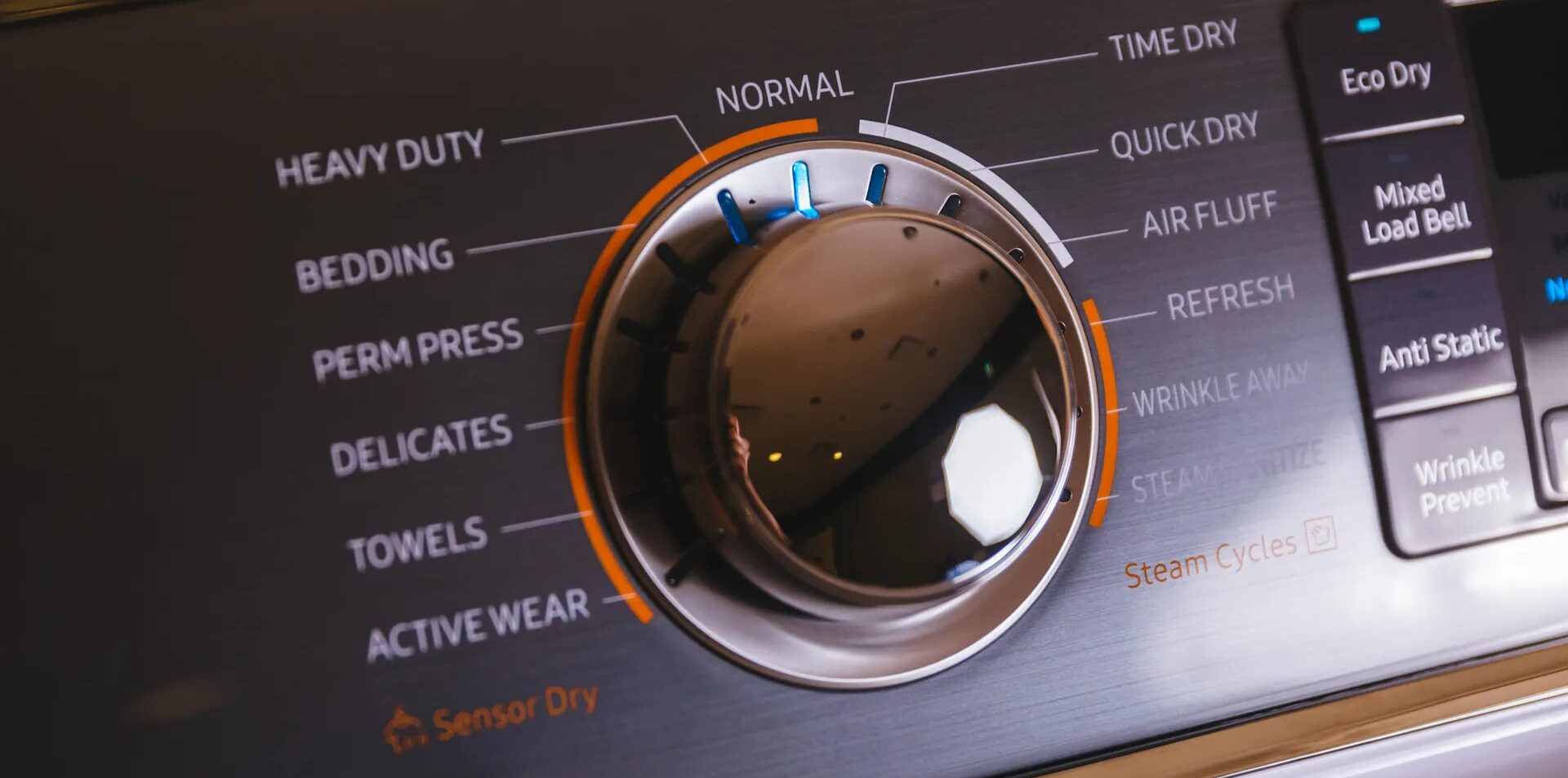 samsung dryer dashboard