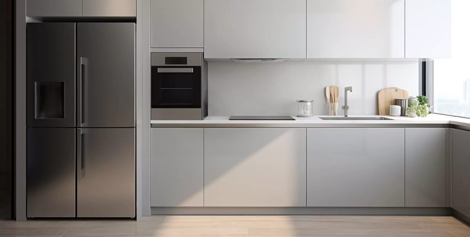 white kitchen refrigerator making loud noise