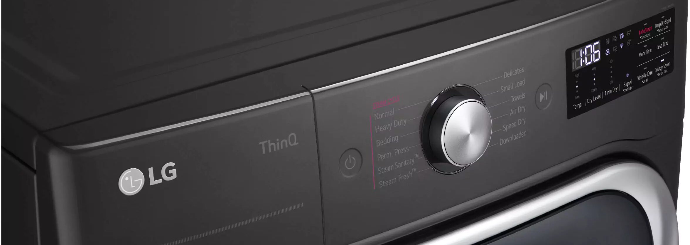 lg dryer repair code thinq