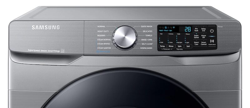 samsung washer panel