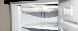 Excessive ice due to condensation