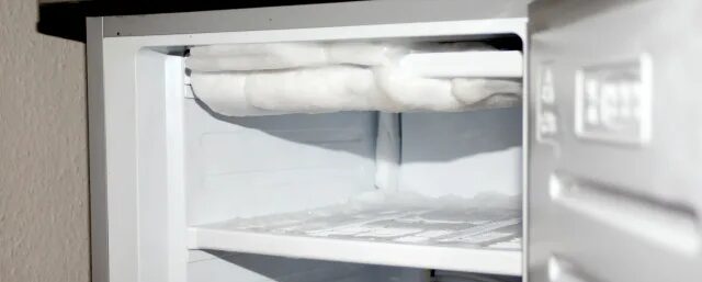 Excessive ice due to condensation
