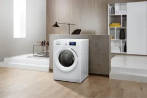 white washing machine