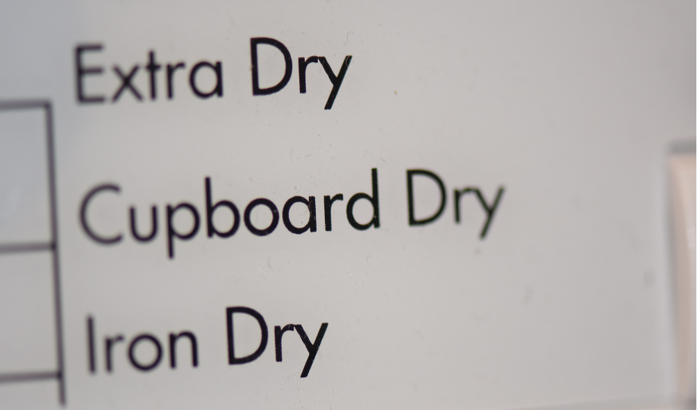 how to dry your shoes in a dryer settings