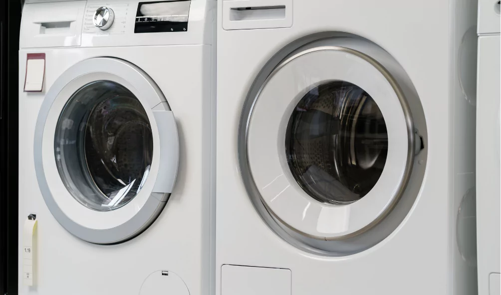 washer and dryer
