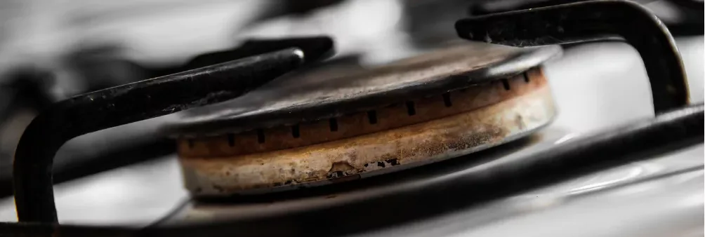 gas stove burner off
