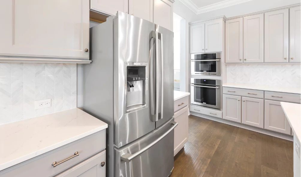 refrigerator repair in kitchen
