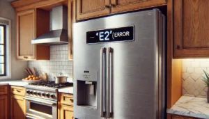 ge refrigerator error codes e2 display