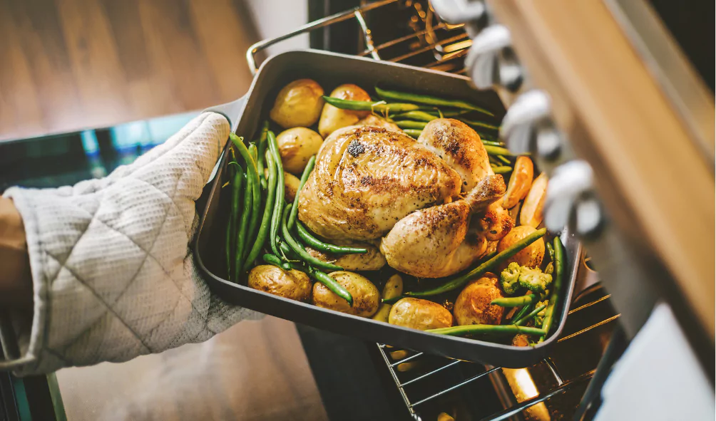 oven heat up properly in thanksgiving