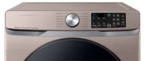 samsung dryer top panel