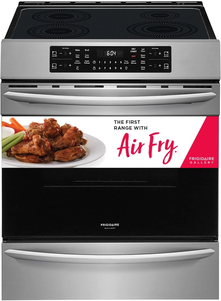 frigidaire induction range
