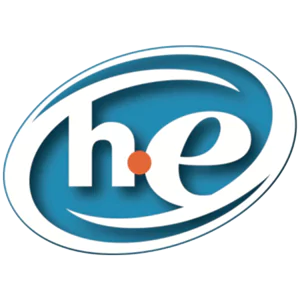 HE high efficiency washing machine logo
