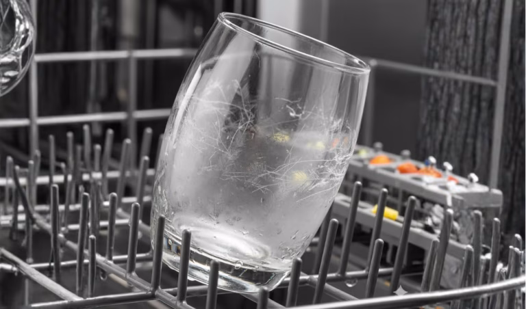 etched glass in dishwasher