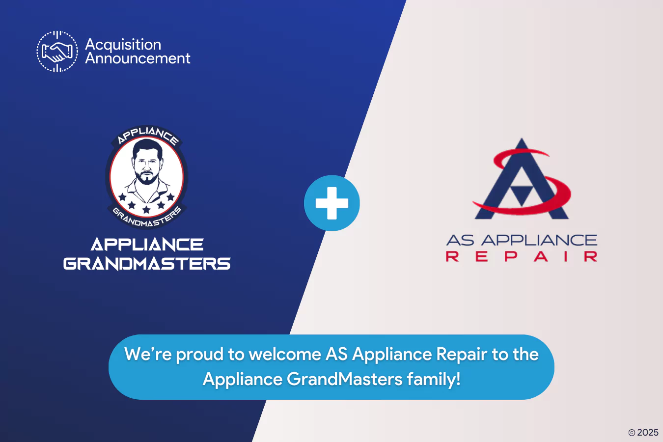 Appliance GrandMasters acquires AS Appliance Repair in Asheville NC